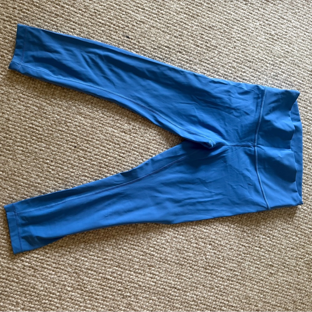 Blue Athletic Leggings